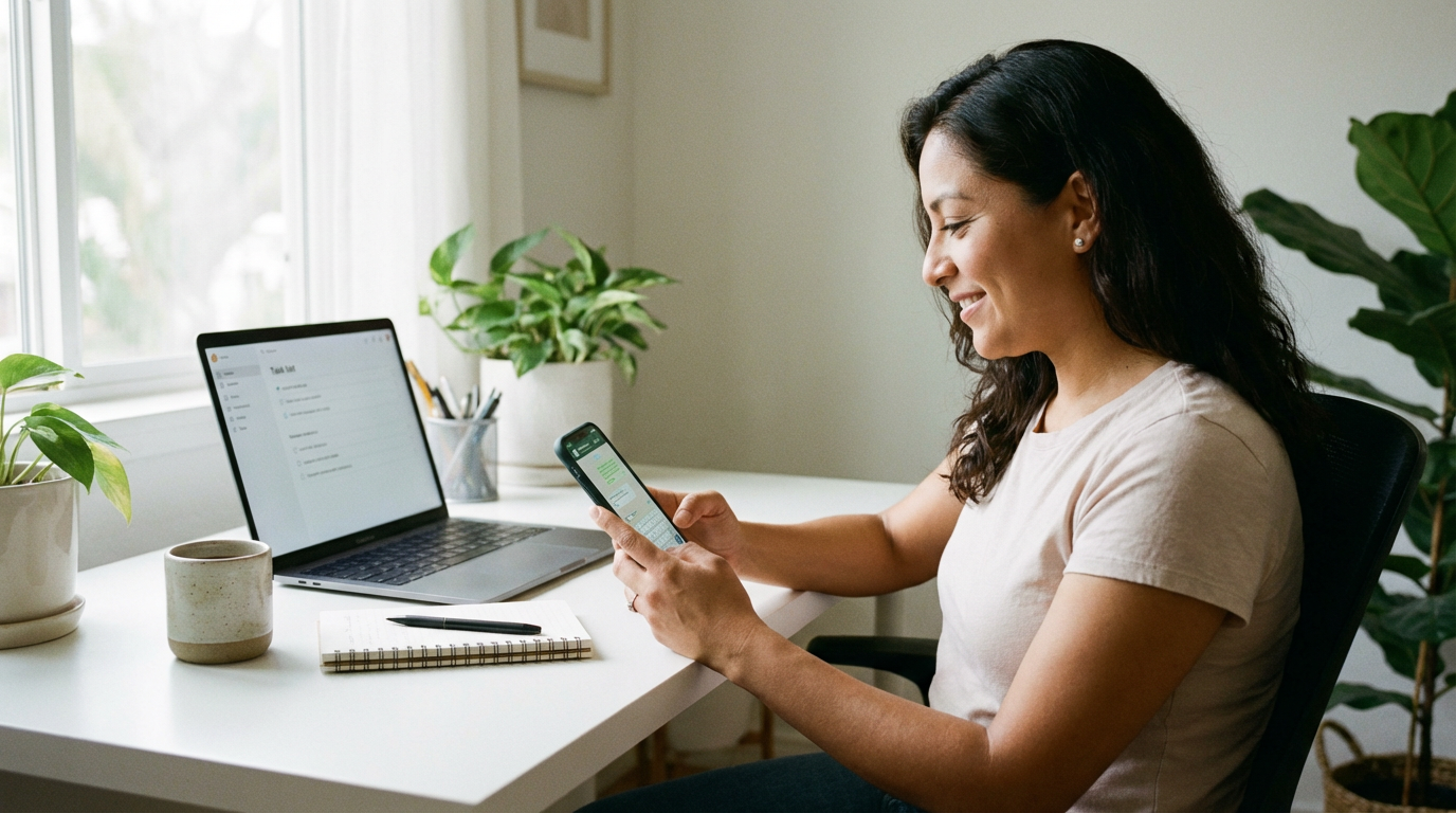 Equipo pequeño trabajando